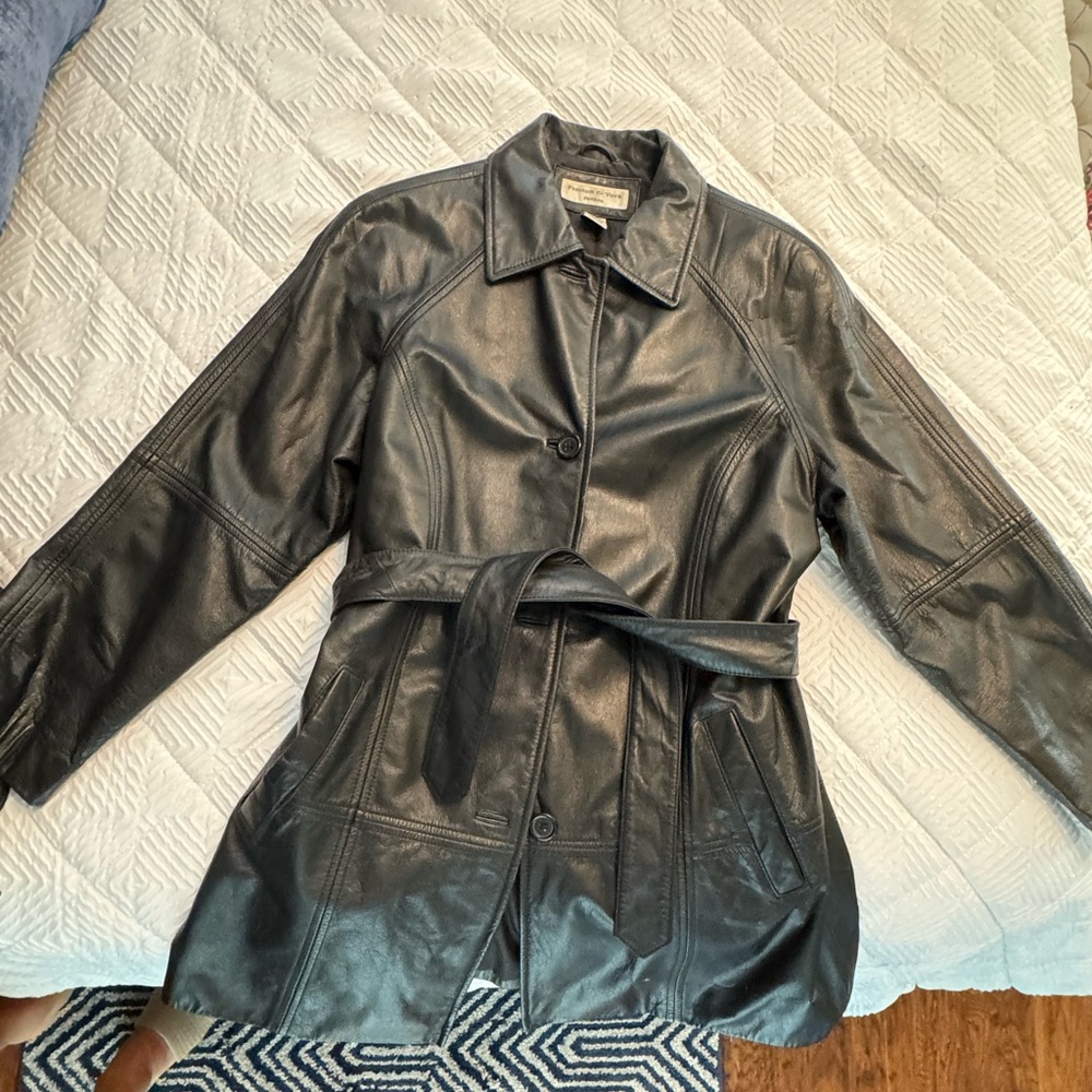 Women's Black Leather Jacket
